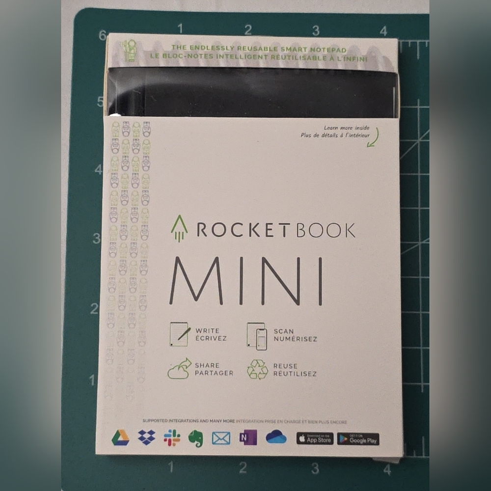 Rocketbook Mini Smart Notepad - Black